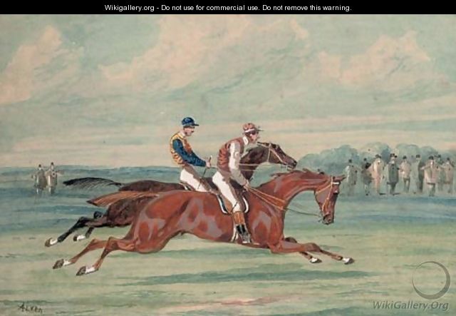 On the gallops - (after) Samuel Jun Alken