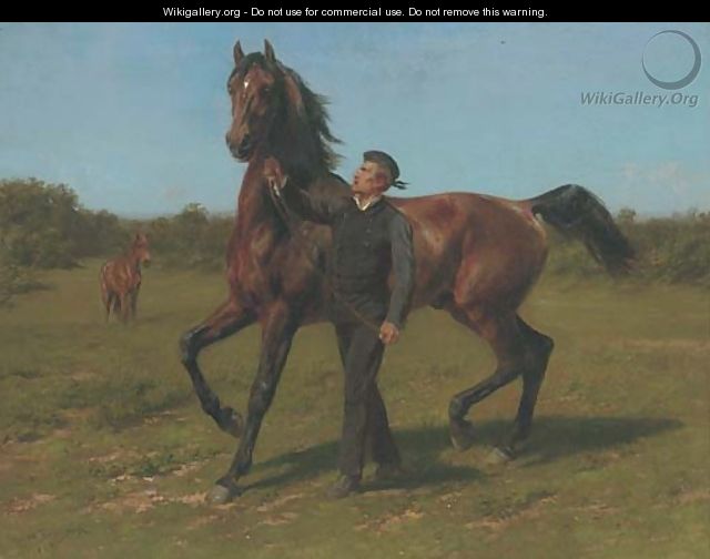 The racehorse - (after) Rosa Bonheur