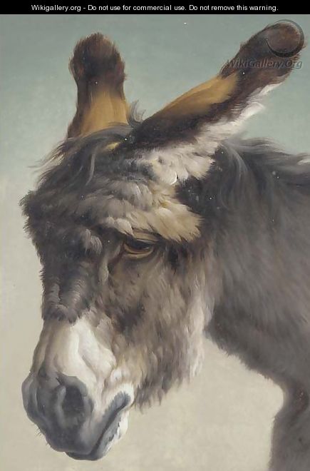 The forlorn donkey - (after) Rosa Bonheur