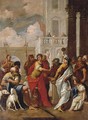 The Head of Pompey delivered to Caesar - (after) Sebastiano Ricci