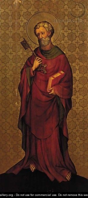 Saint Peter - (after) The Master Of The Heiderbacher Altarpiece