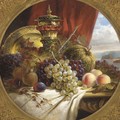 Grapes, peaches, pomegranates - (after) W.E.D. Stuart