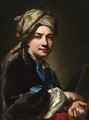 Portrait of the artist - (after) Martin II Mytens Or Meytens