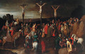The Crucifixion - (after) Pieter Breughel II