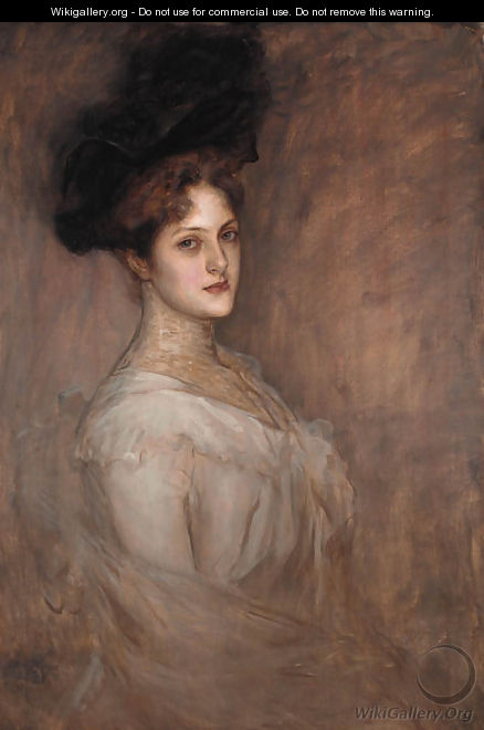 Portrait of a lady - (after) Richard Gerstl