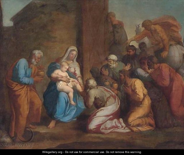 The Adoration of the Magi - (after) John Opie