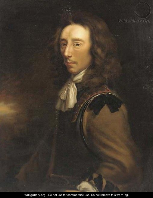 Portrait of Sir Algernon Sidney (1622-1683) - (after) Justus Van Egmont