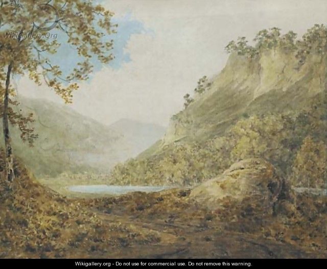 The River Derwent, near Matlock, Derbyshire - (after) Josepf Wright Of Derby
