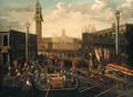 Venice The embarkation of the Doge on the Bucintoro on Ascension Day - (after) Joseph, The Younger Heintz