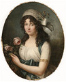 Portrait of a Lady, - (after) Marie-Victoire Lemoine