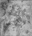 Three figures - (after) Jean De Saint-Igny