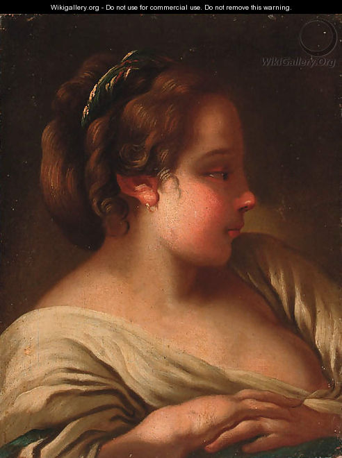 A young girl - (after) Jean-Baptiste Deshays