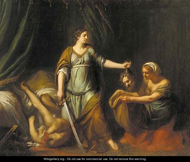 Judith with the head of Holofernes - (after) Jean Joseph Taillasson