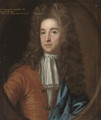 Portrait of Sir William Craven, of Winwick, Northamptonshire (1634-1707), bust-length, in a brown coat and blue mantle - (attr.to) Closterman, Johann