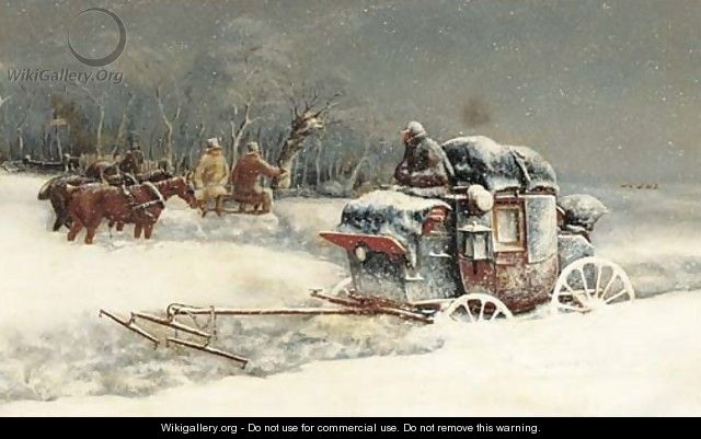 Snow bound - (after) John Charles Maggs