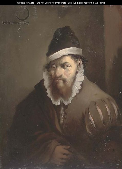 Portrait of a gentleman - (after) Johann Georg Trautmann