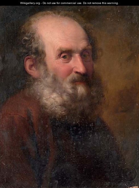 A bearded man - (after) Giuseppe Nogari