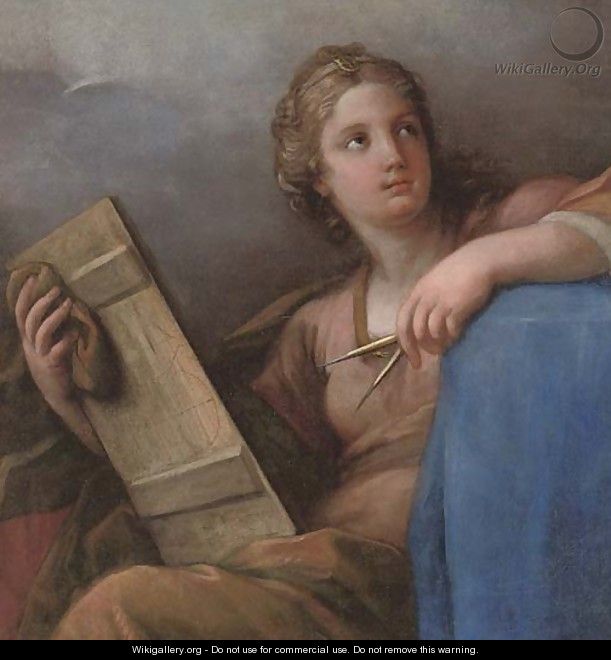 An allegory of Astronomy - (after) Giuseppe Chiari