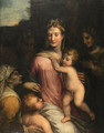 Holy Family with the Infant Saint John the Baptist, - (after) Girolamo Da Trevisio Giovane