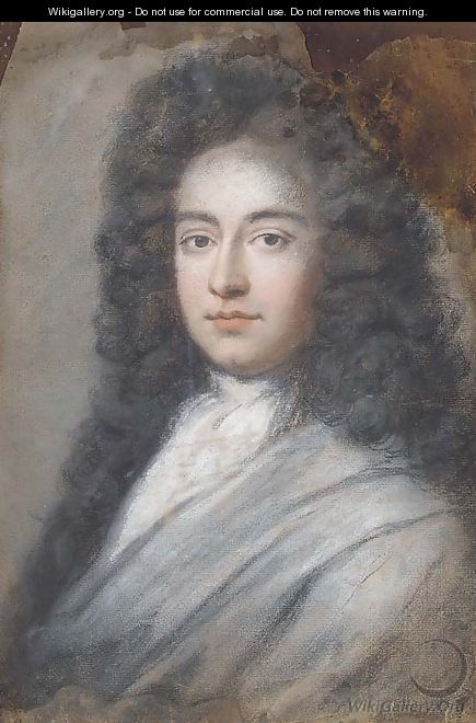 Portrait of a gentleman - (after) Henrietta Johnston