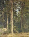 At the edge of the forest - (after) Ivan Shishkin