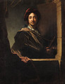 Portrait of the artist 2 - (after) Hyacinthe Rigaud