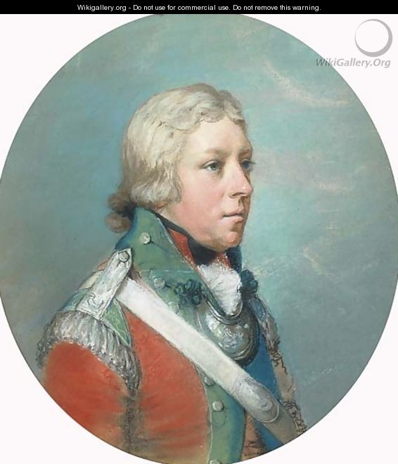 Portrait of Sir Corbett Corbett - (after) Hugh Douglas Hamilton