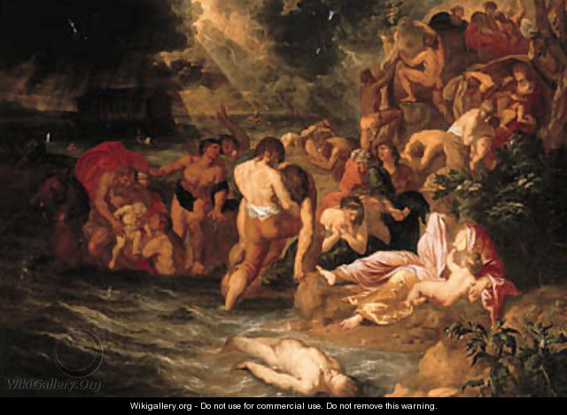 The Flood - (after) Jacques Ignatius De Roore