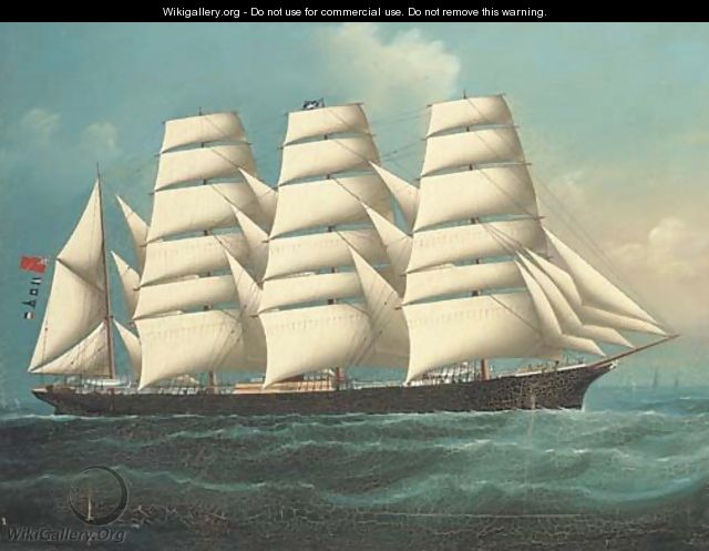 The four-masted Pegasus in Chinese waters - Chinese School