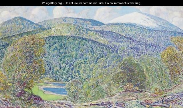 Spring in White Mountains - Childe Hassam