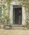 In the Doorway - Childe Hassam