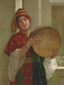 A Young Turkish Woman - Christen Brun