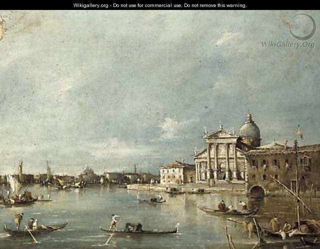 San Giorgio Maggiore, Venice - (after) Giacomo Guardi