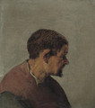 Head of a man in profile - (after) Adriaen Jansz. Van Ostade