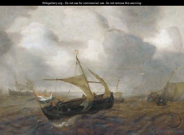 Shipping in choppy waters - (after) Adam Willaerts