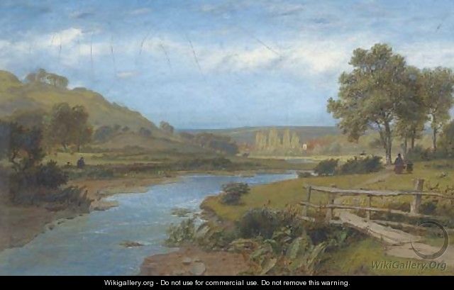 The walk home by the river; and Angling on the river - Charles Marshall
