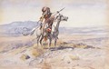 Indian on Horseback 2 - Charles Marion Russell