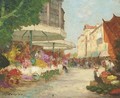 The flower market - Charles Cousins
