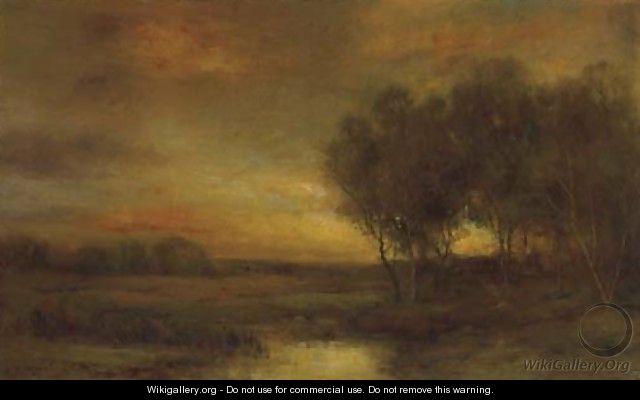 Sunset Landscape - Charles P. Appel