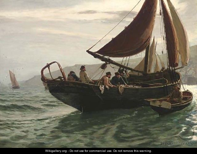 The Trawler - Charles Napier Hemy