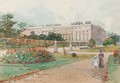 In the gardens, Hampton Court Palace - Charles James Lauder