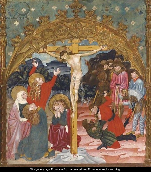 The Crucifixion - Catalan School