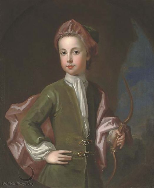 Portrait of a young gentleman of the Halsey family - Charles D
