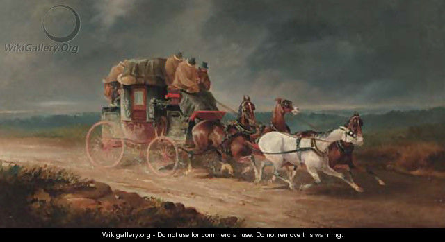 The Willy Linn to London Royal Mail Coach - Charles Cooper Henderson