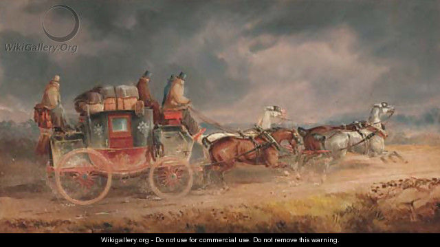 The Louth to London Royal Mail Coach - Charles Cooper Henderson