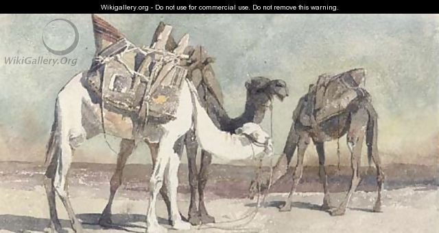 Camels at Damascus - Carl Haag