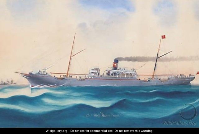 S.S. Italian Prince at sea - C. Kensington
