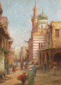 The Mosque of Aytmish al-Bagazi, Old Cairo - Adrian Ludwig Richter