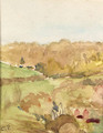 Paysage du Midi (Landscape in the Midi) - Camille Pissarro