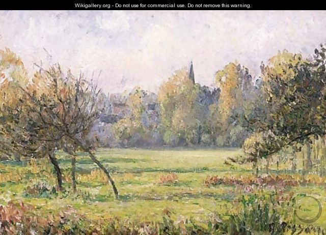 Paysage a Bazincourt 2 - Camille Pissarro